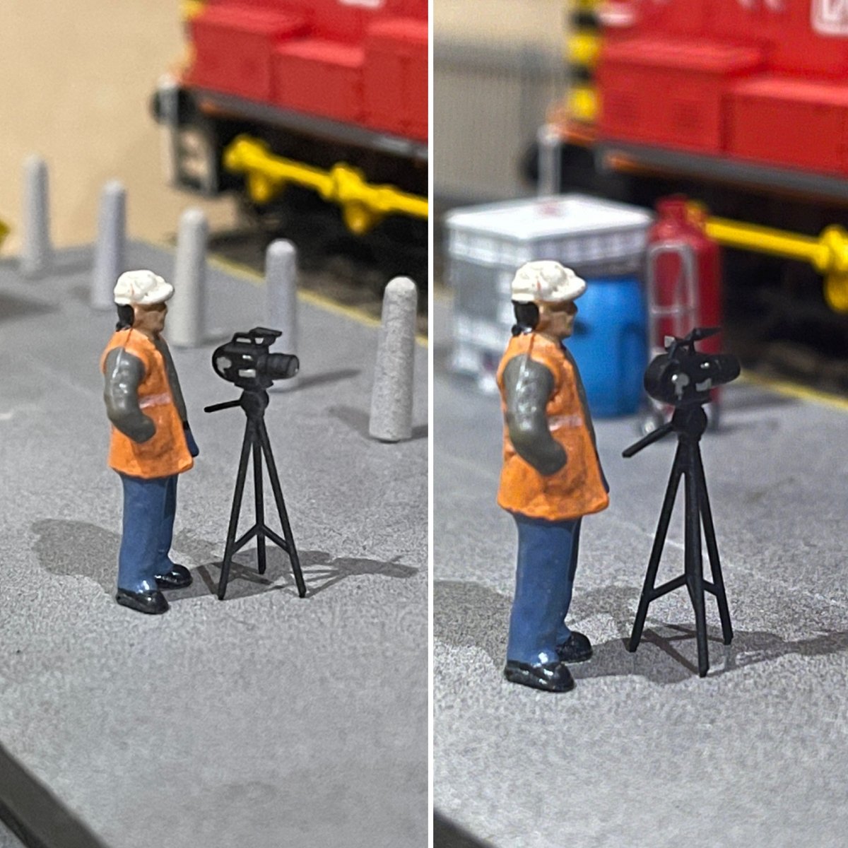 OO Gauge Video Cameras x5 Unpainted - Rusty Rails Modelling