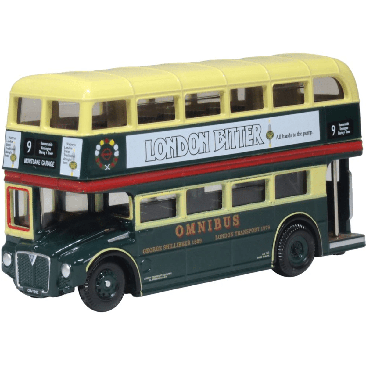 Oxford Diecast 120RM002 Routemaster Shillibeer TT Gauge 1:120 Scale - Phillips Hobbies