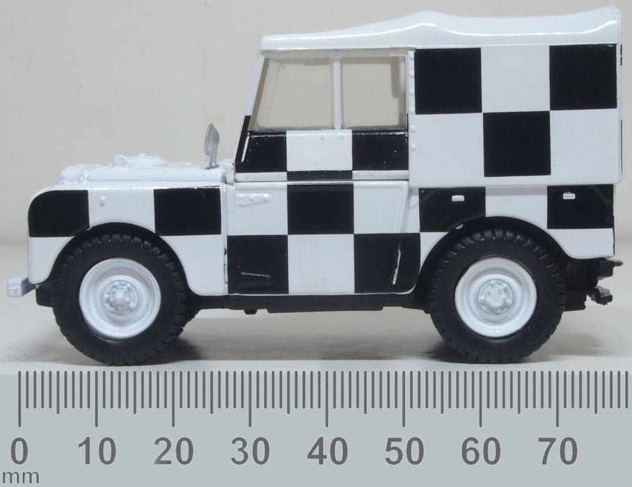 Oxford Diecast 43LAN180009 Land Rover Series 1 80 inch RAF Tripoli Desert Rescue - 1:43 Scale - Phillips Hobbies