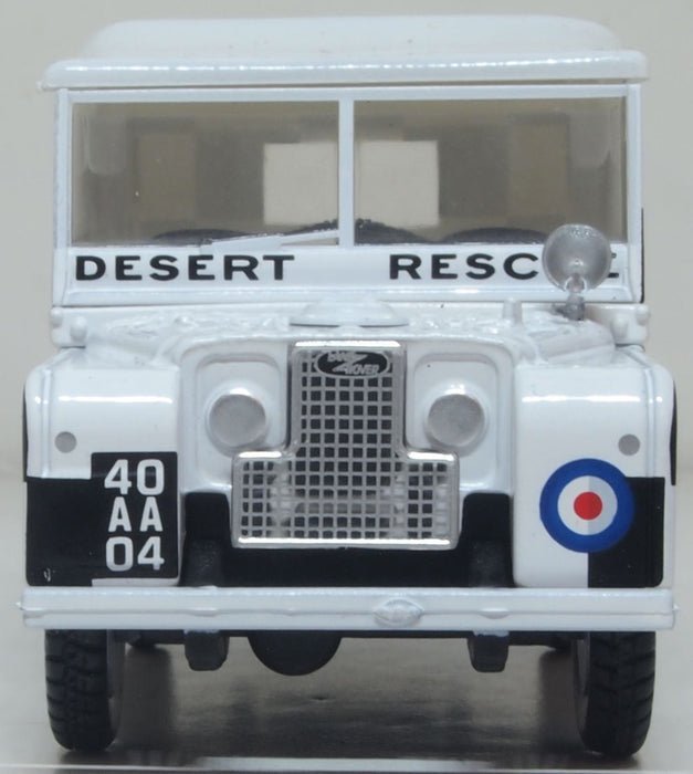 Oxford Diecast 43LAN180009 Land Rover Series 1 80 inch RAF Tripoli Desert Rescue - 1:43 Scale - Phillips Hobbies
