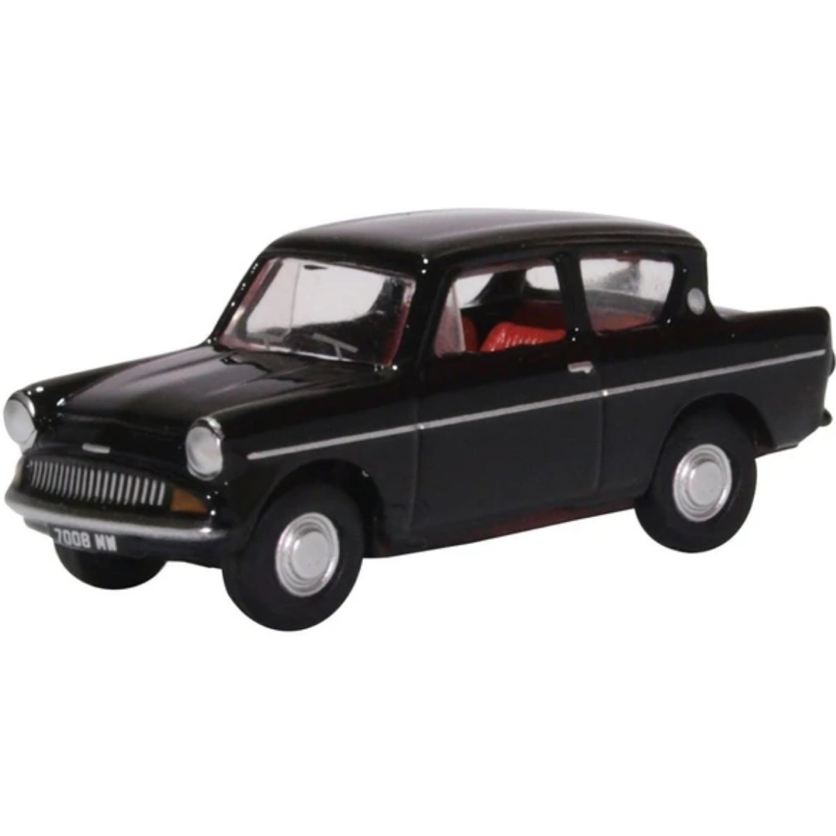 Oxford Diecast 76105009 Ford Anglia 105E Black - Phillips Hobbies