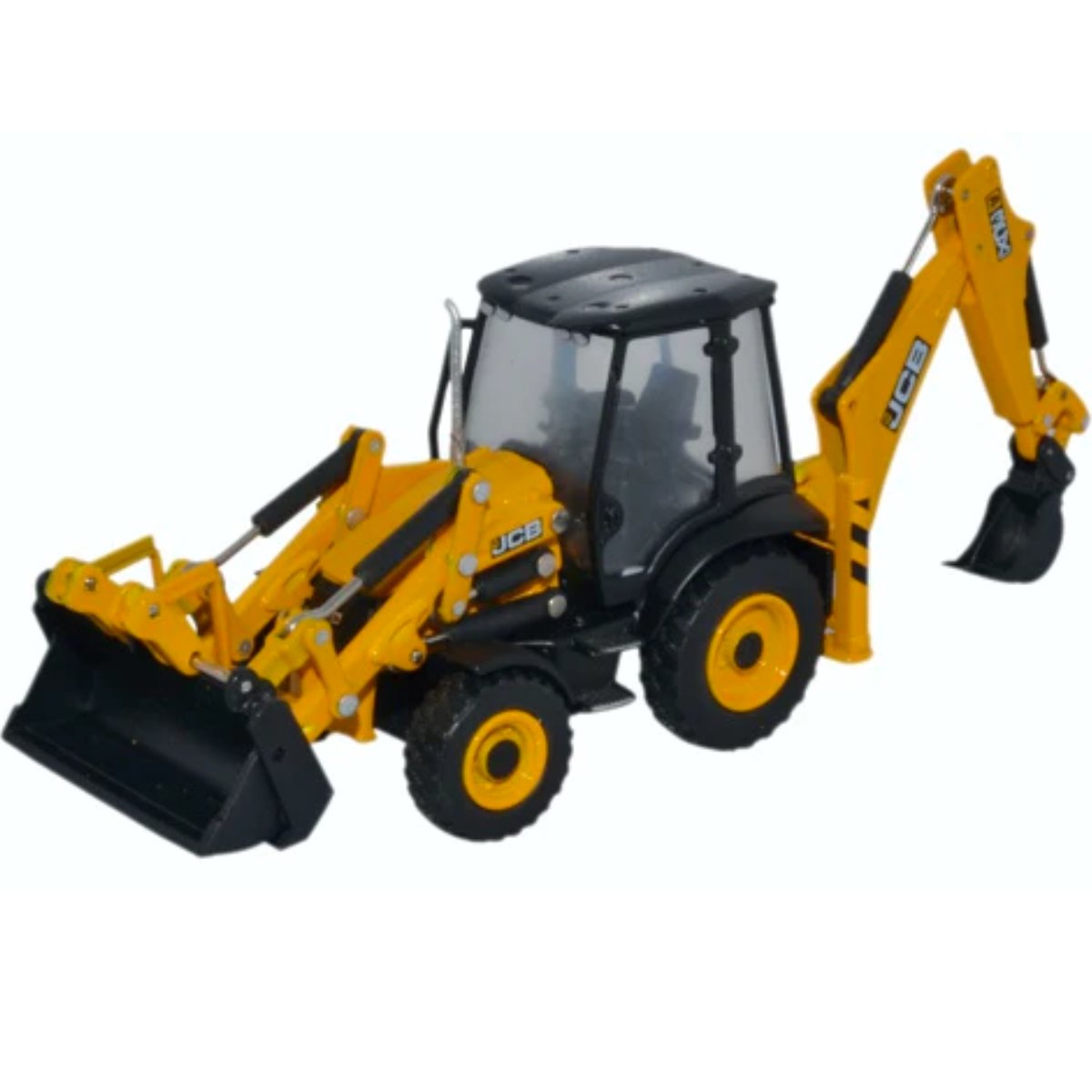 Oxford Diecast 763CX001 JCB 3CX ECO Backhoe Loader - Phillips Hobbies