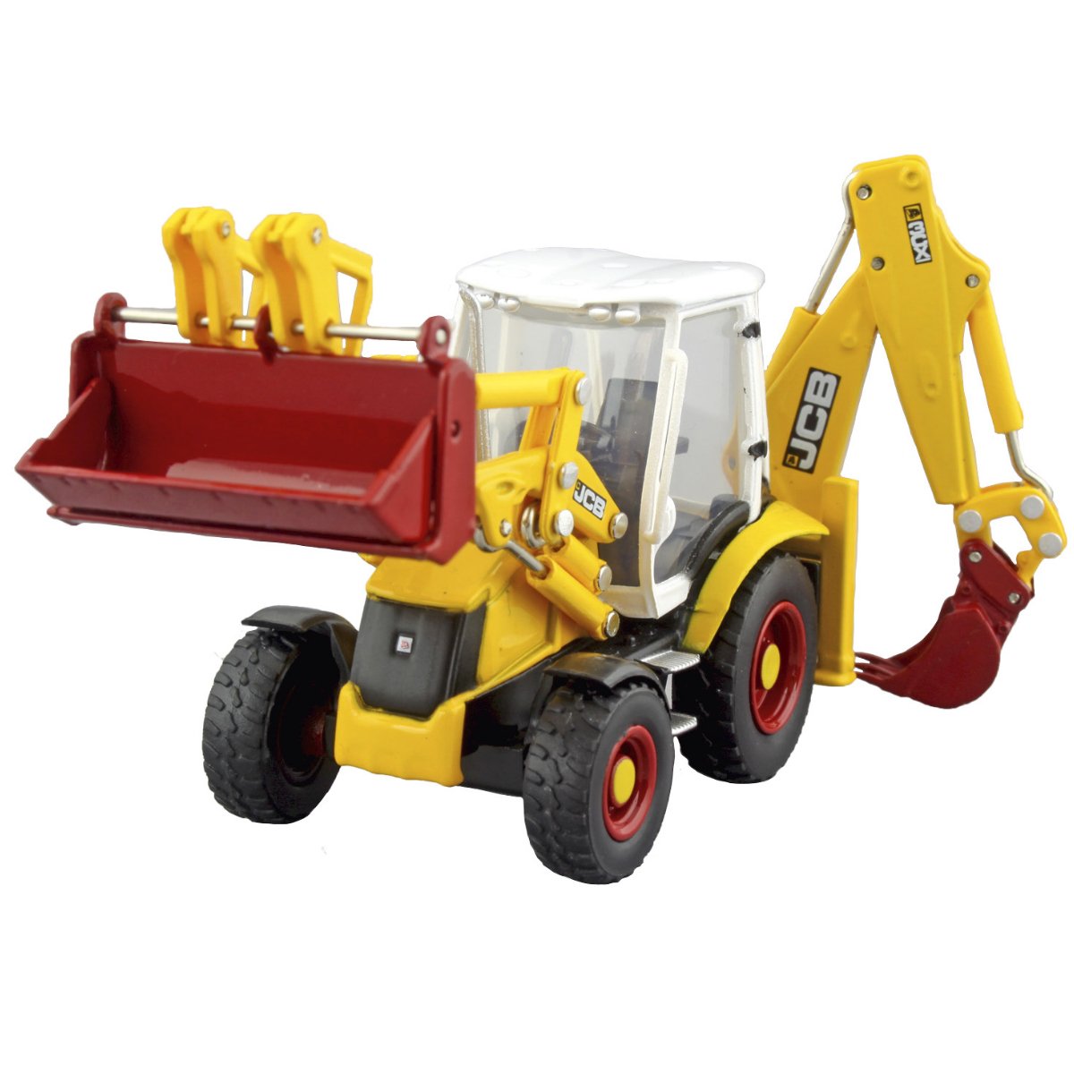 Oxford Diecast 763CX003 JCB 3CX Eco Backhoe Loader 70th Anniversary - Phillips Hobbies