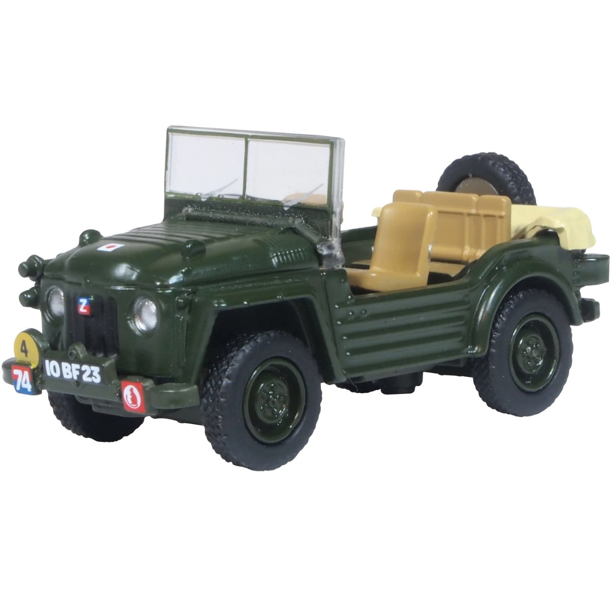 Oxford Diecast 76AC001 Austin Champ 4th RHAR, 7th Arm Div. Germany 1957 - Phillips Hobbies