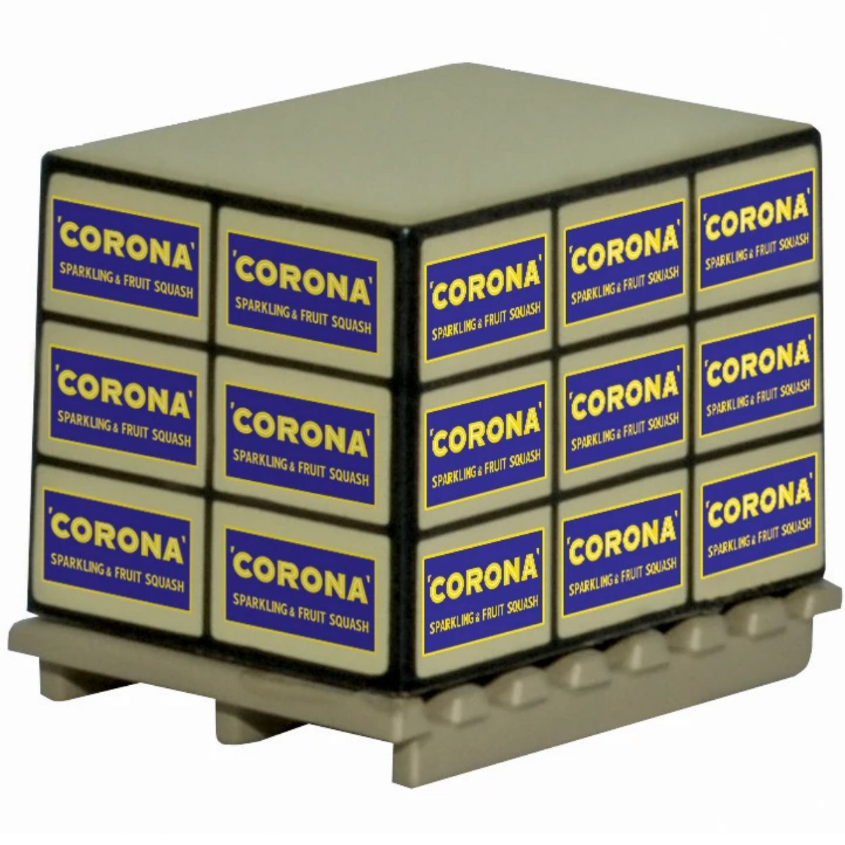 Oxford Diecast 76ACC011 Accessories Pallet Load Corona Squash - Phillips Hobbies