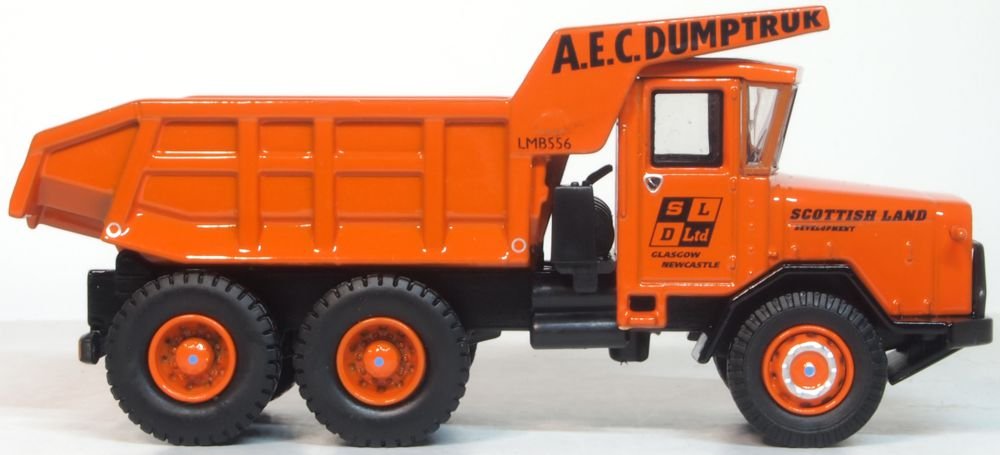 Oxford Diecast 76ACD004 AEC 690 Dump Truck Scottish Land Development - 1:76 Scale - Phillips Hobbies