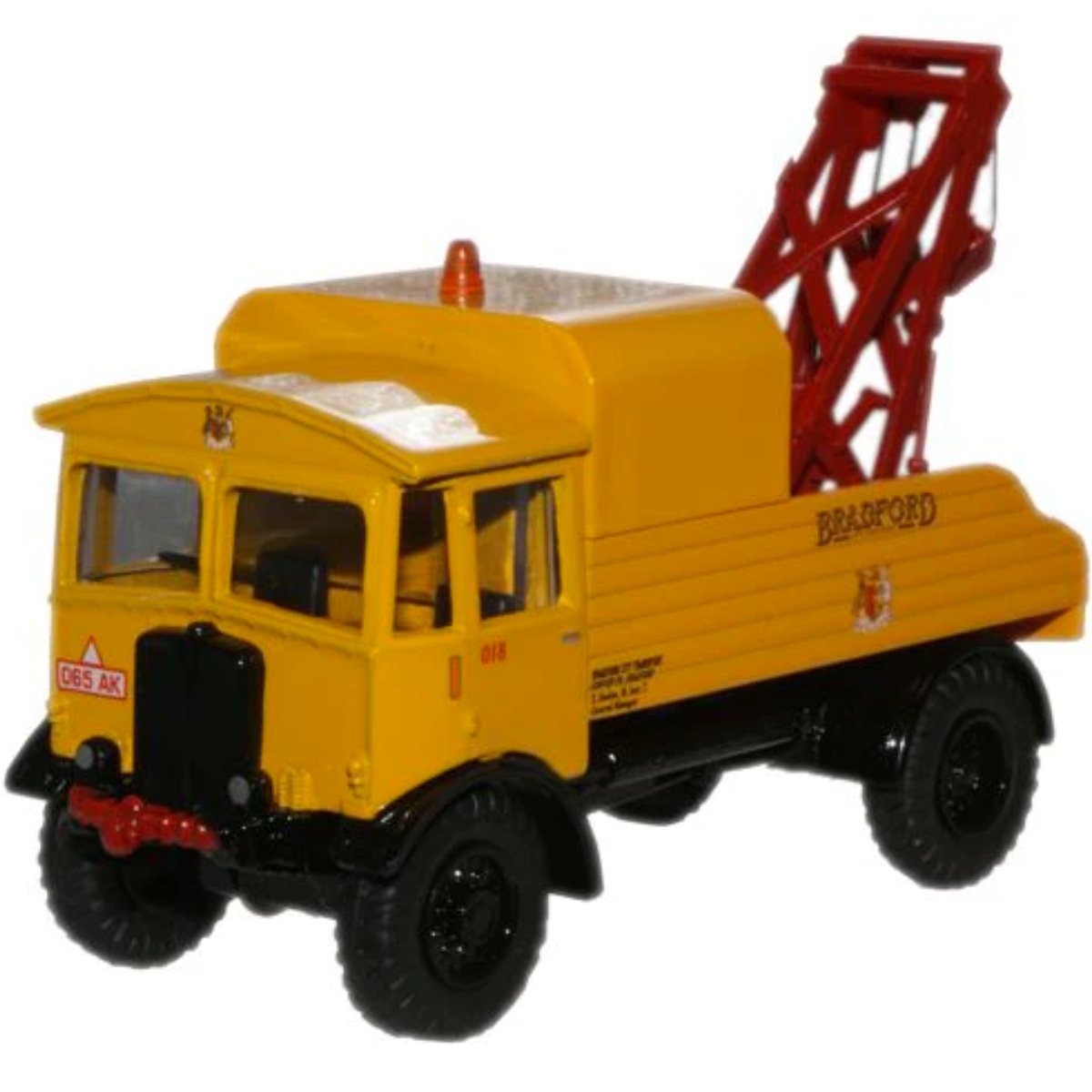 Oxford Diecast 76AEC013 Bradford AEC Matador Wrecker - Phillips Hobbies