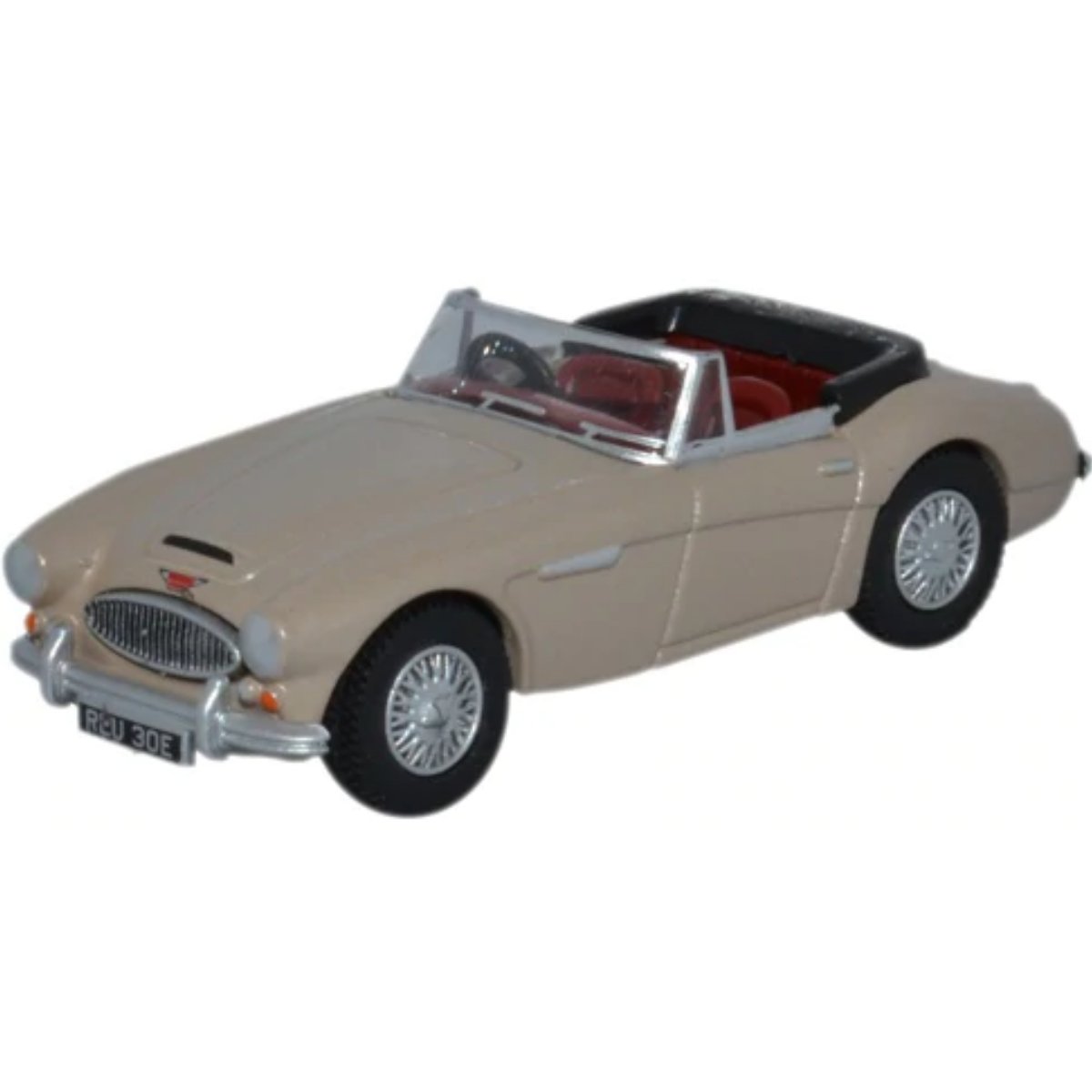 Oxford Diecast 76AH3005 Austin Healey 3000 Metallic Golden Beige - Phillips Hobbies