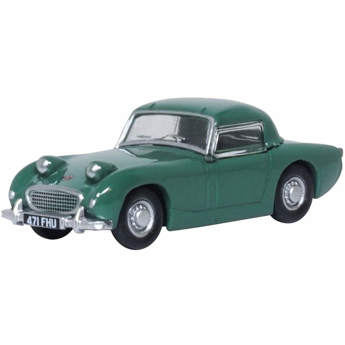 Oxford Diecast 76AHF003 Leaf Green Austin Healey Frogeye Sprite - Phillips Hobbies