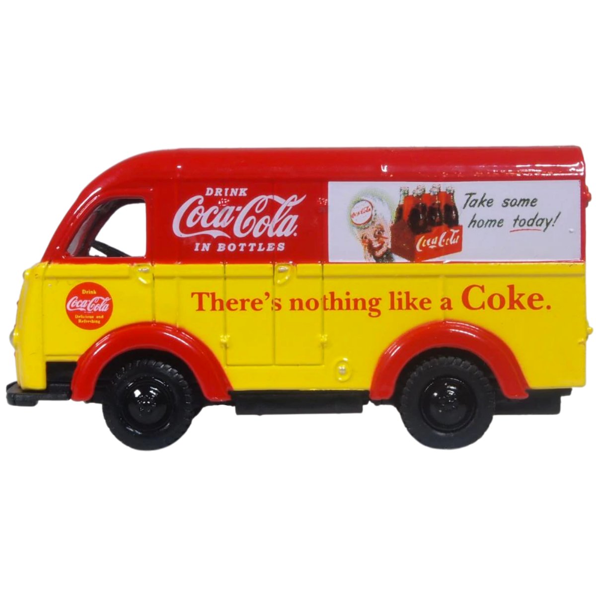 Oxford Diecast 76AK018CC Austin K8 Threeway Van Coca Cola - Phillips Hobbies