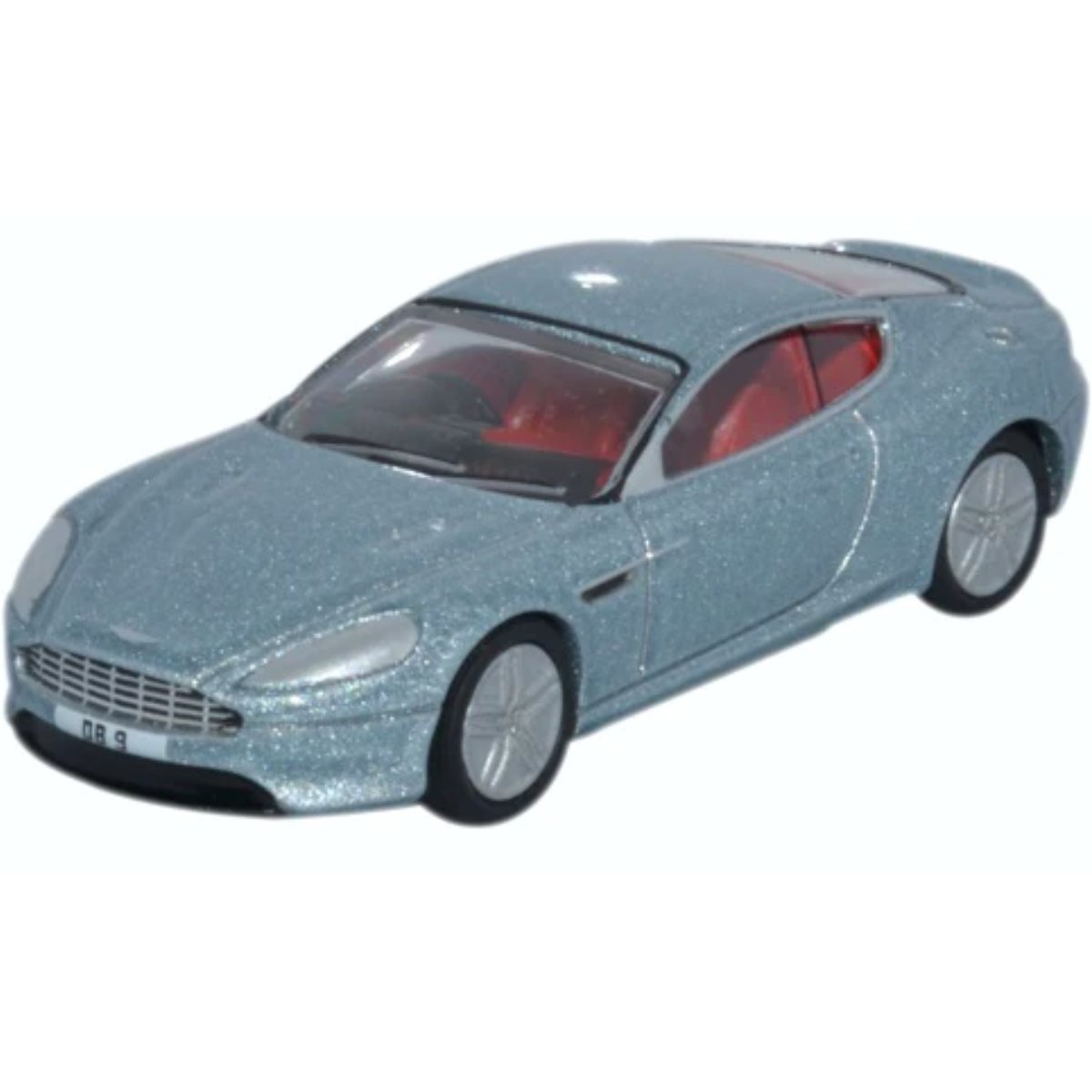 Oxford Diecast 76AMDB9001 Aston Martin DB9 Coupe Skyfall Silver - Phillips Hobbies