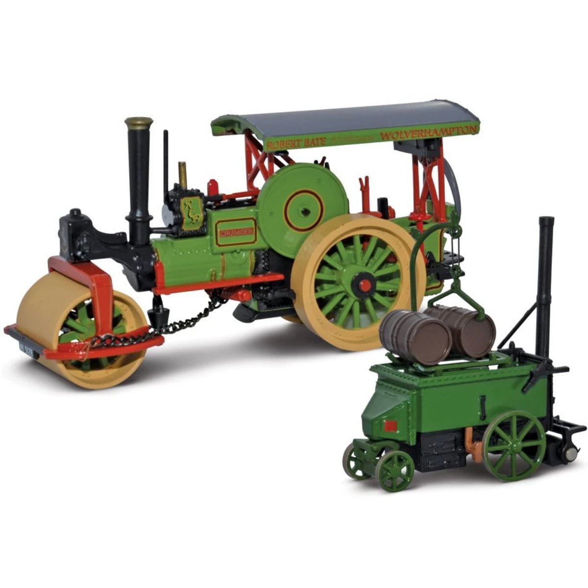 Oxford Diecast 76APR001 Aveling & Porter Roller and Tar Spreader - No 11520 - Phillips Hobbies