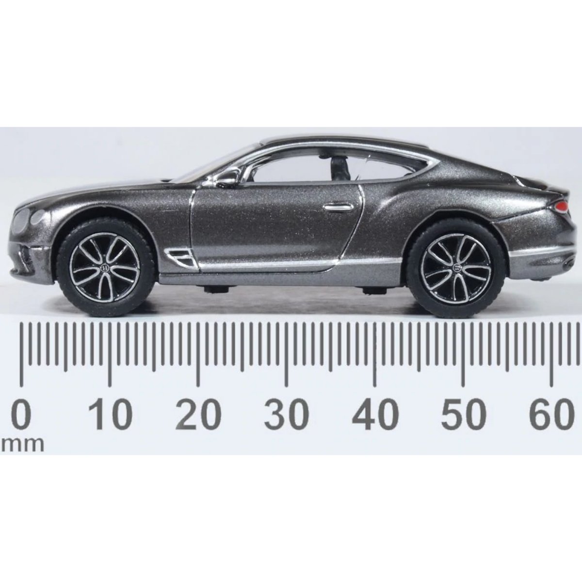 Oxford Diecast 76BCGT002 Bentley Continental GT Tungsten - Phillips Hobbies