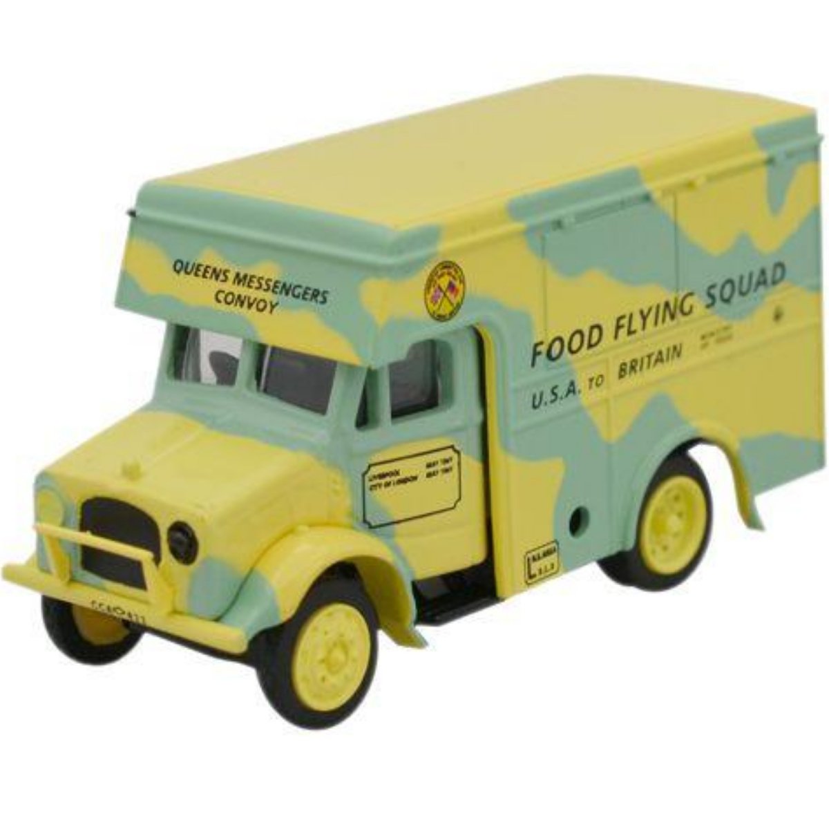 Oxford Diecast 76BD001 Food Flying Squad Bedford OX 30cwt Van - Phillips Hobbies