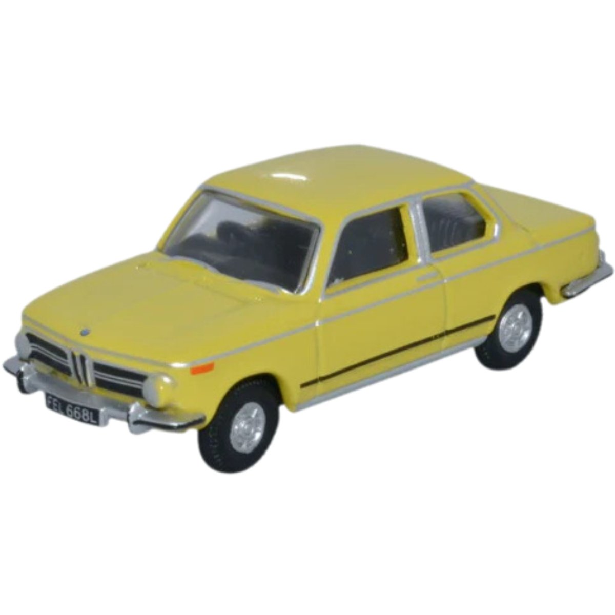 Oxford Diecast 76BM02002 BMW 2002 Golf Yellow - Phillips Hobbies