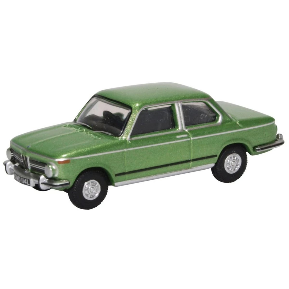 Oxford Diecast 76BM02003 BMW 2002 Taiga Green - Phillips Hobbies