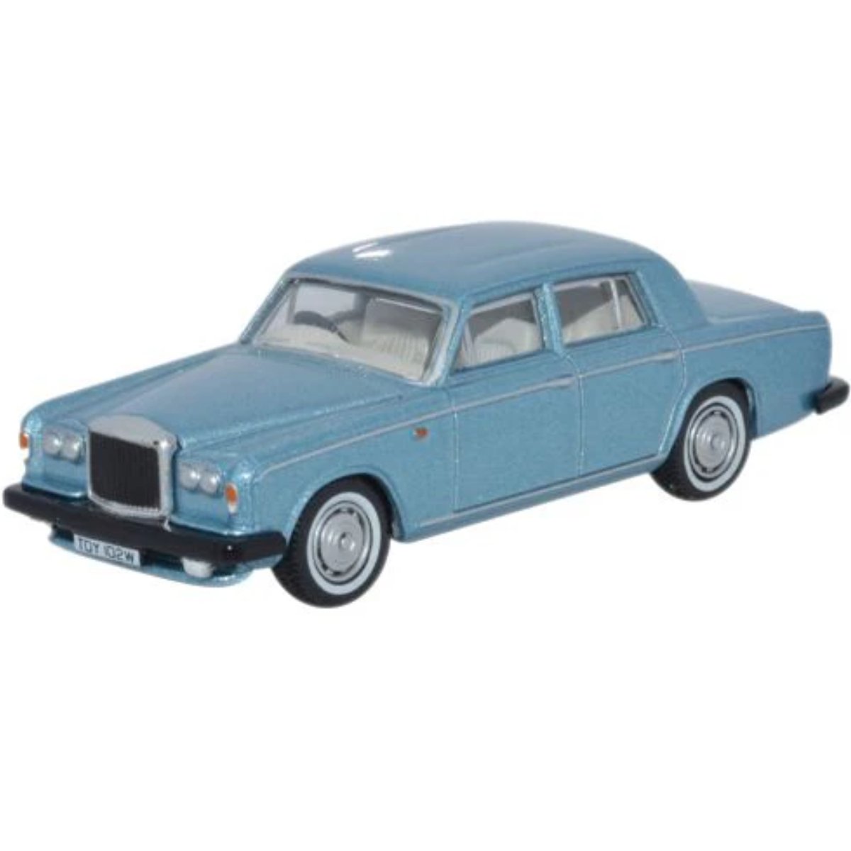 Oxford Diecast 76BT2001 Bentley T2 Saloon Caribbean Blue - Phillips Hobbies