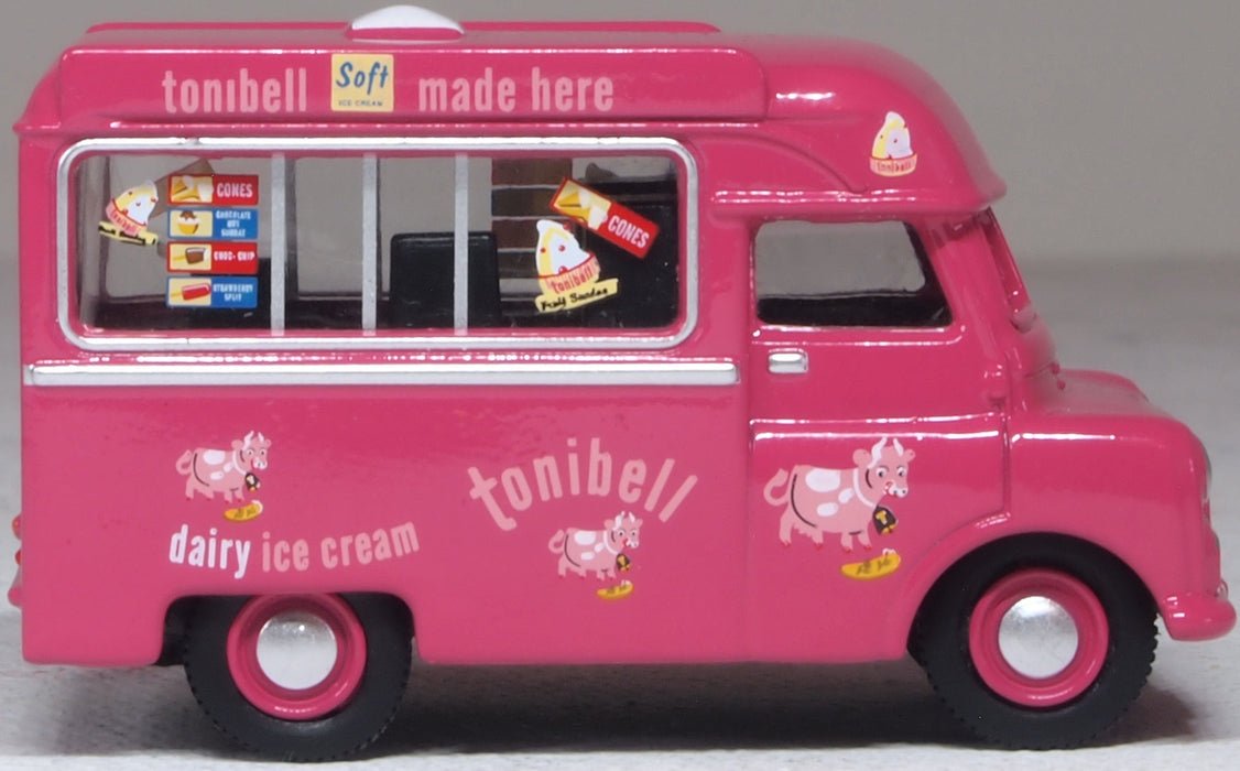 Oxford Diecast 76CA004 Bedford CA Ice Cream Van Tonibell - 1:76 Scale - Phillips Hobbies