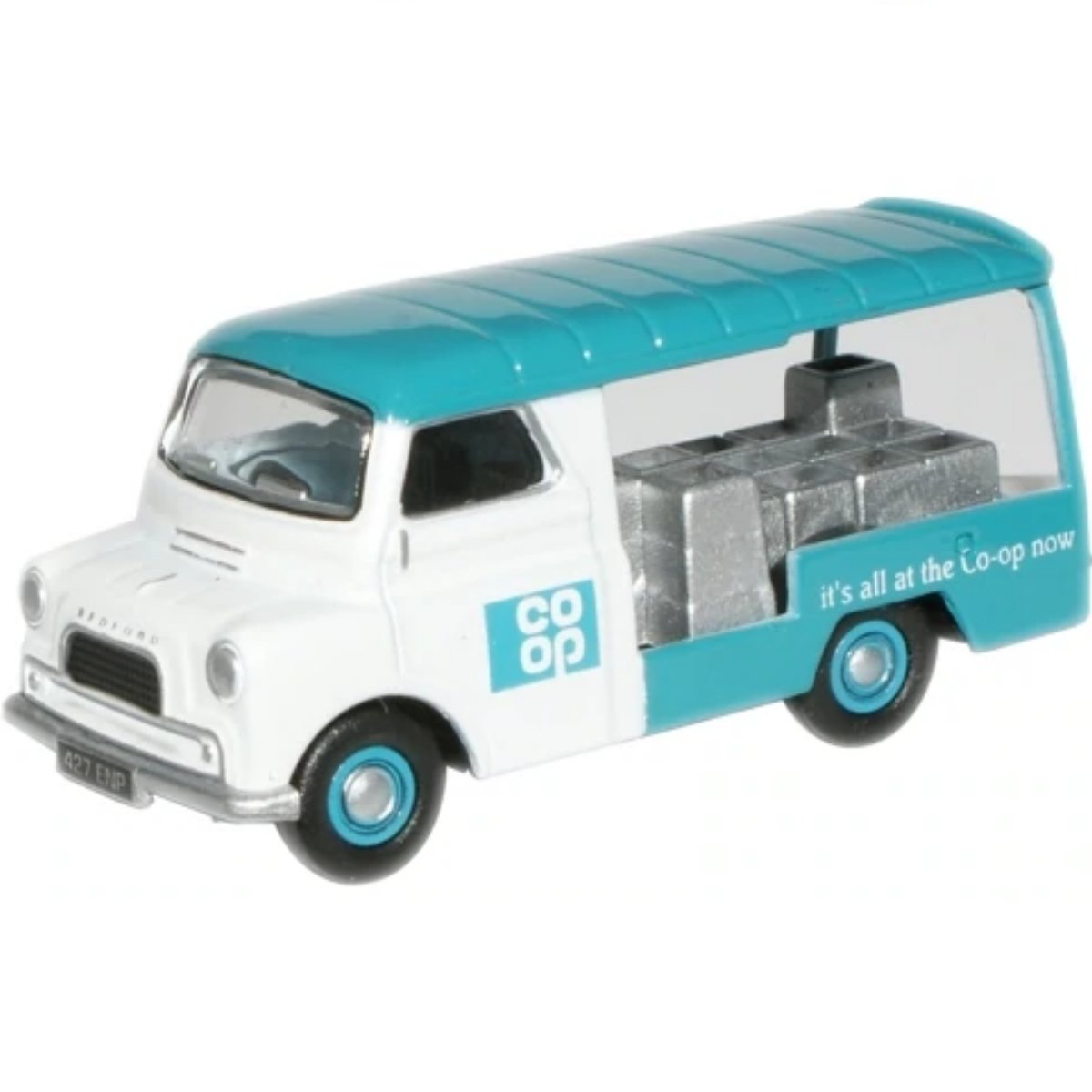 Oxford Diecast 76CA023 Co-op Bedford CA Milk Float - Phillips Hobbies