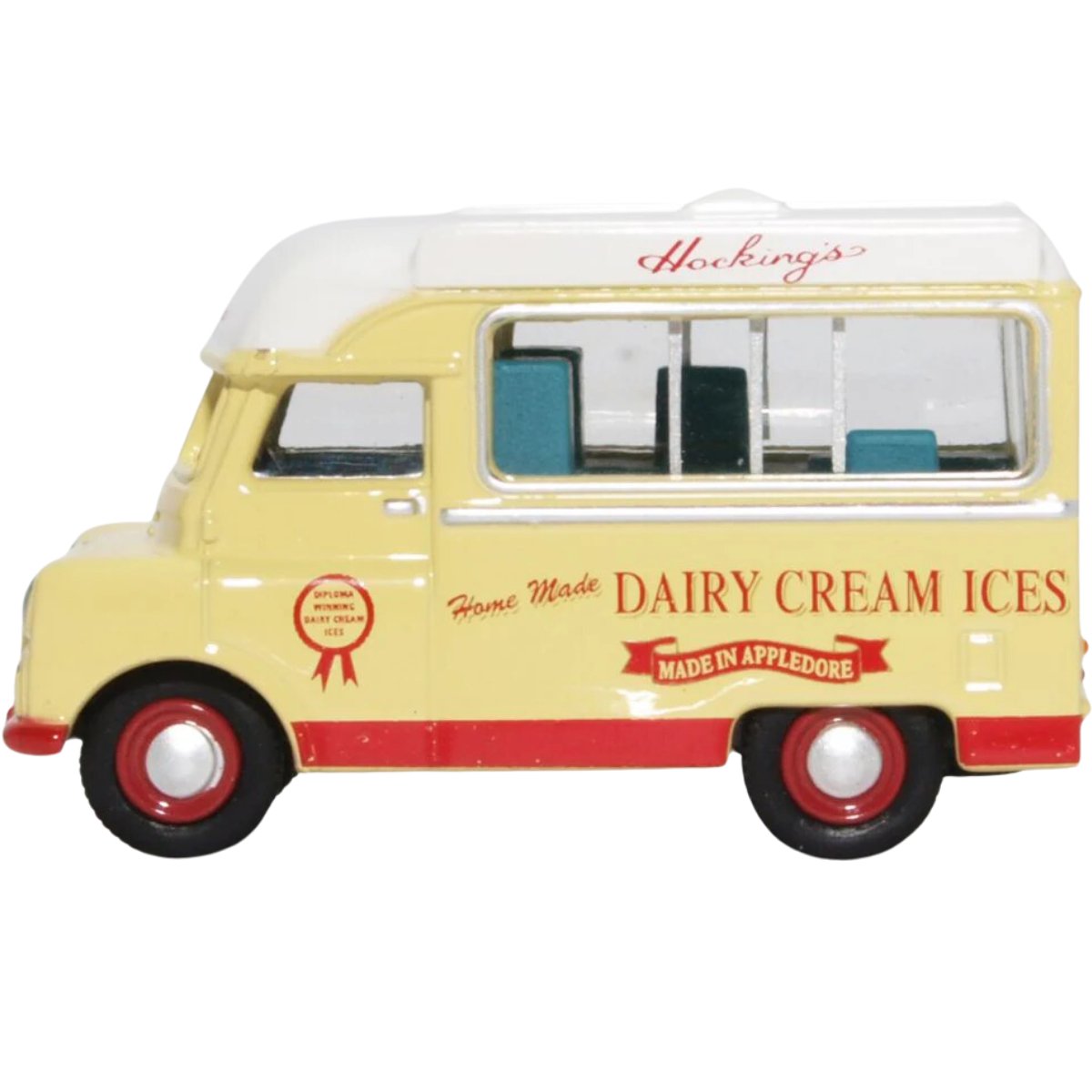 Oxford Diecast 76CA030 Bedford CA Ice Cream Hockings - Phillips Hobbies