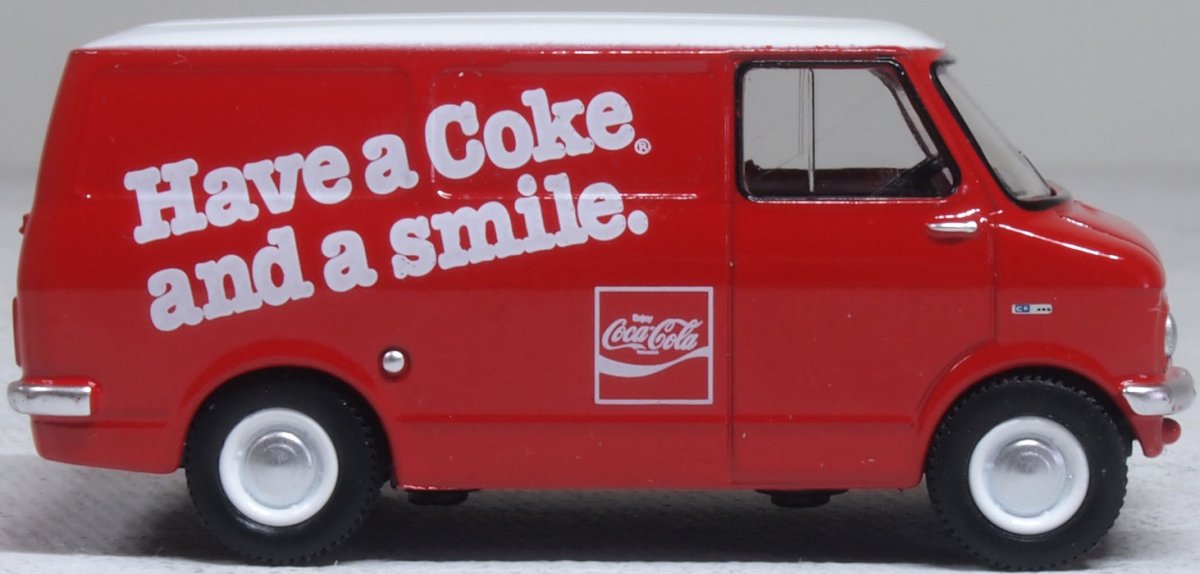 Oxford Diecast 76CFV005CC Bedford CF Coca Cola - 1:76 Scale - Phillips Hobbies