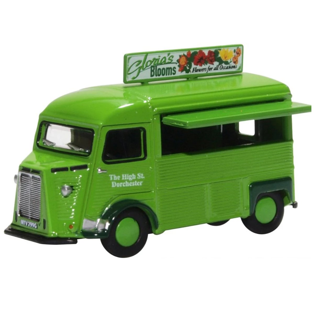 Oxford Diecast 76CIT004 Citroen H Catering Van Glorias Blooms - Phillips Hobbies