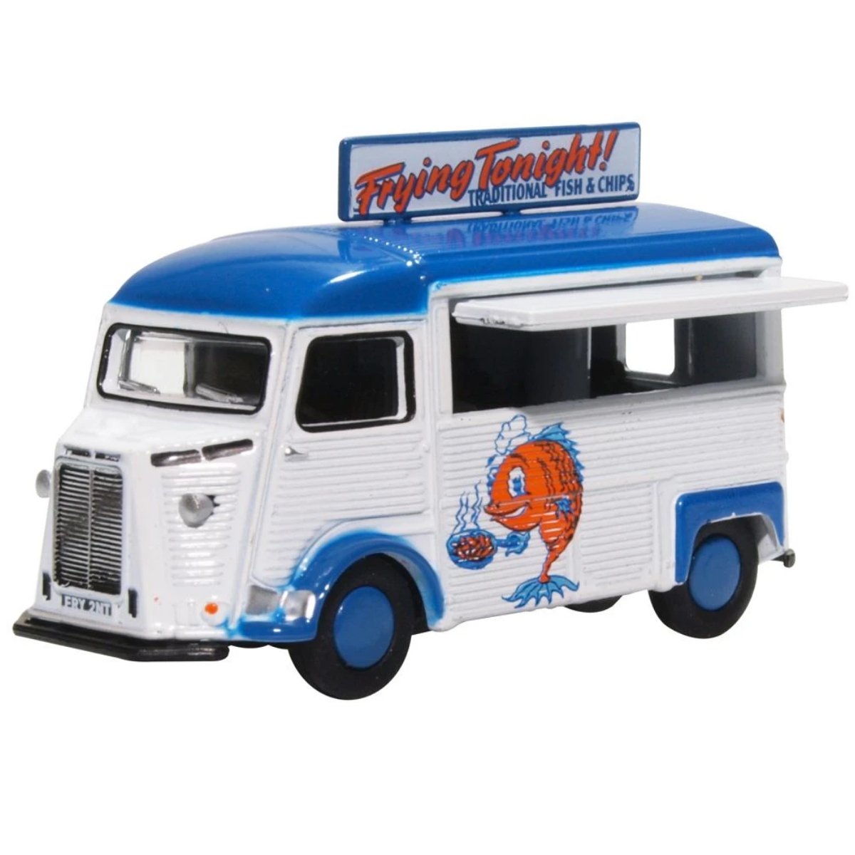 Oxford Diecast 76CIT005 Citroen H Catering Van Fish & Chips - Phillips Hobbies