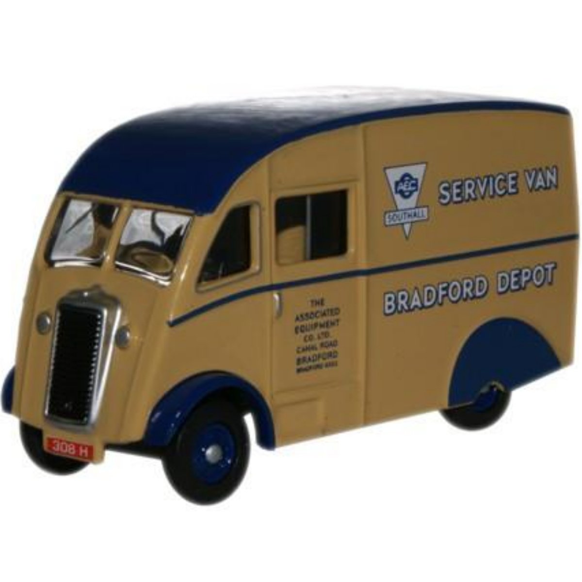 Oxford Diecast 76CM006 Commer Q25 AEC Southall Service Van - Phillips Hobbies