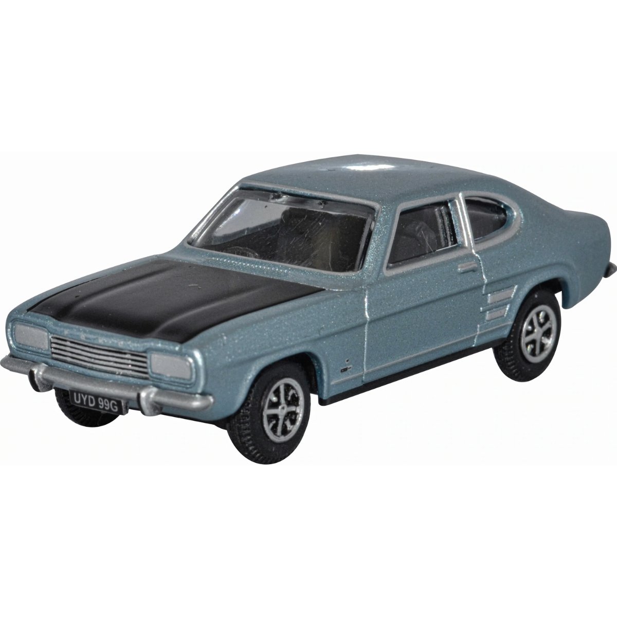 Oxford Diecast 76CP004 Blue Mink Ford Capri MK1 - Phillips Hobbies