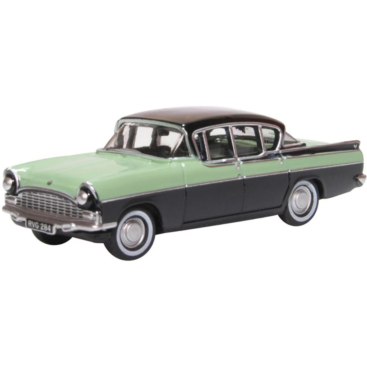 Oxford Diecast 76CRE011 Vauxhall Cresta Versailles Green & Black - Phillips Hobbies