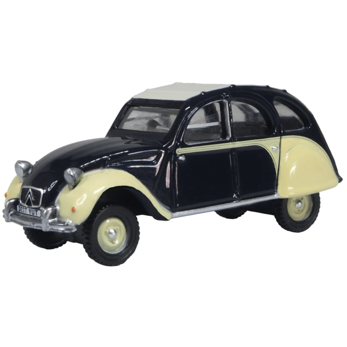Oxford Diecast 76CT008 Citroen 2CV Dolly Blueberries & Cream - 1:76 Scale - Phillips Hobbies