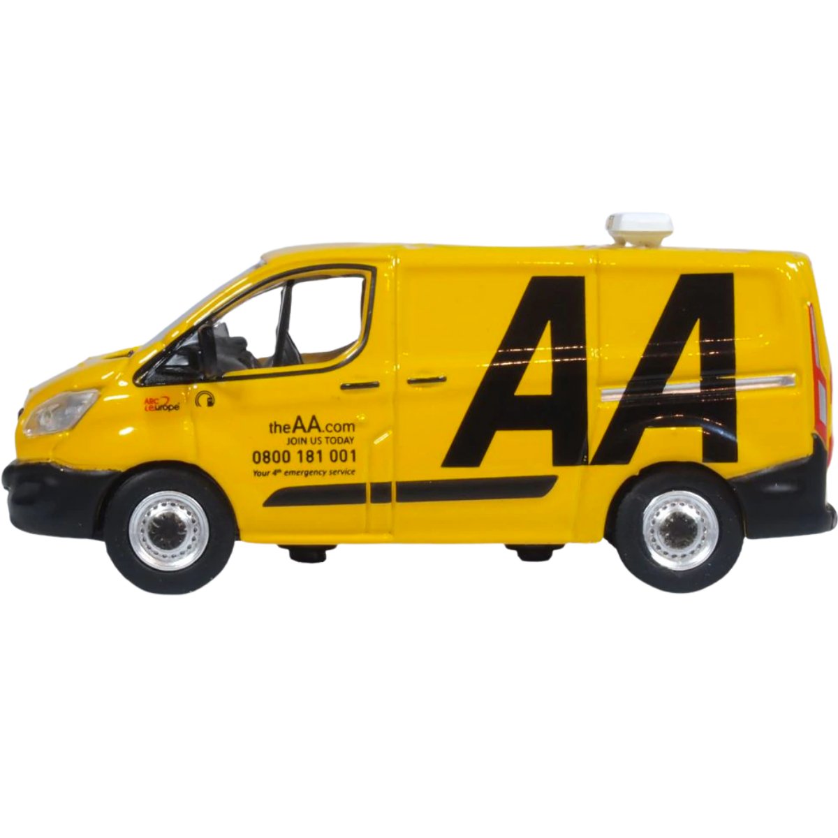Oxford Diecast 76CUS001 Ford Transit Custom AA - 1:76 Scale Model