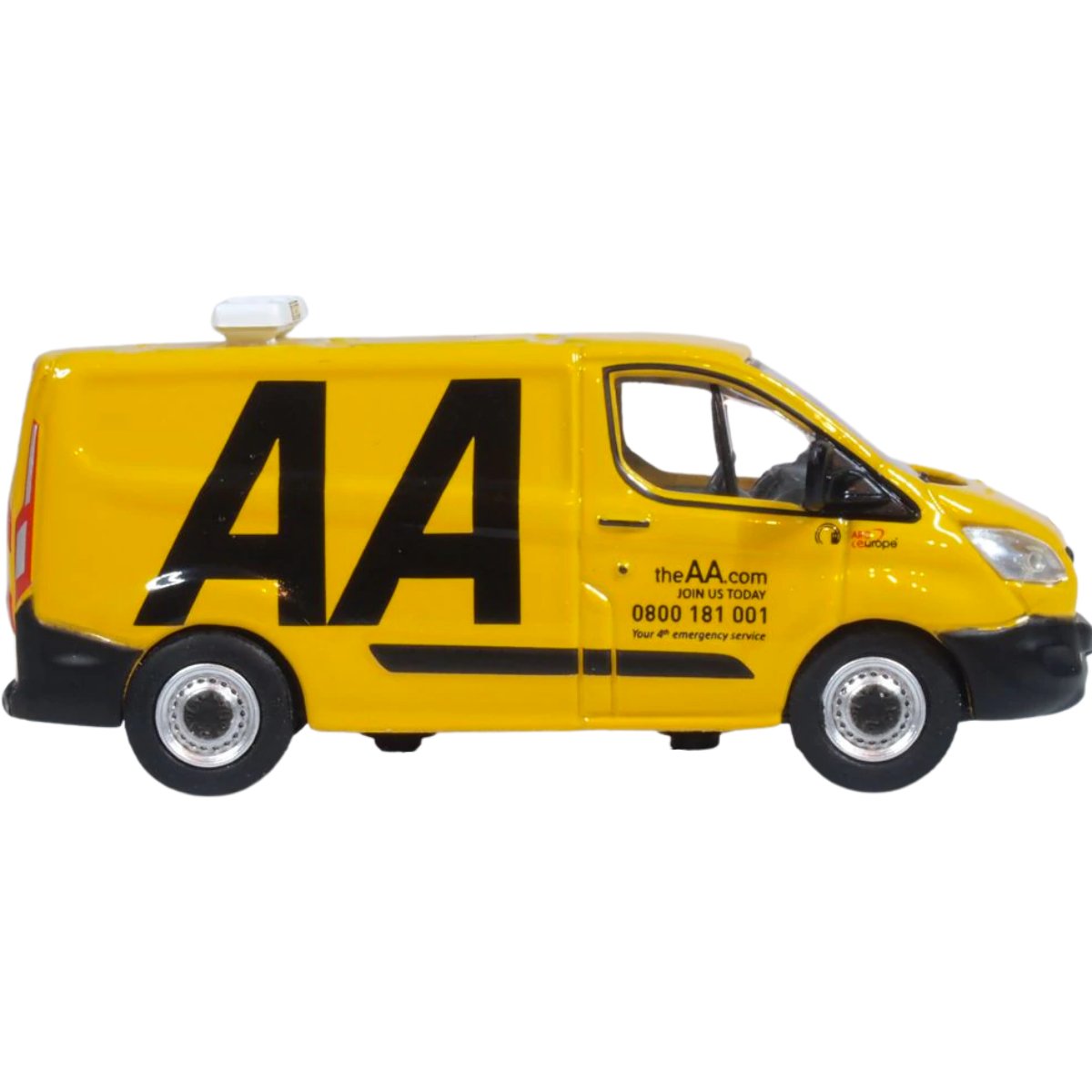 Oxford Diecast 76CUS001 Ford Transit Custom AA - 1:76 Scale Model