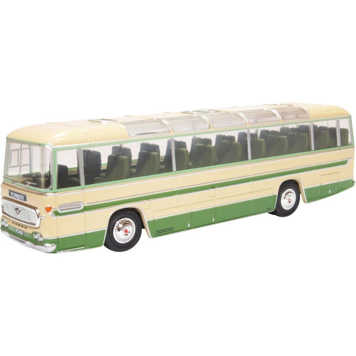 Oxford Diecast 76DC004 Duple Commander II Greenslades - 1:76 Scale Diecast Model