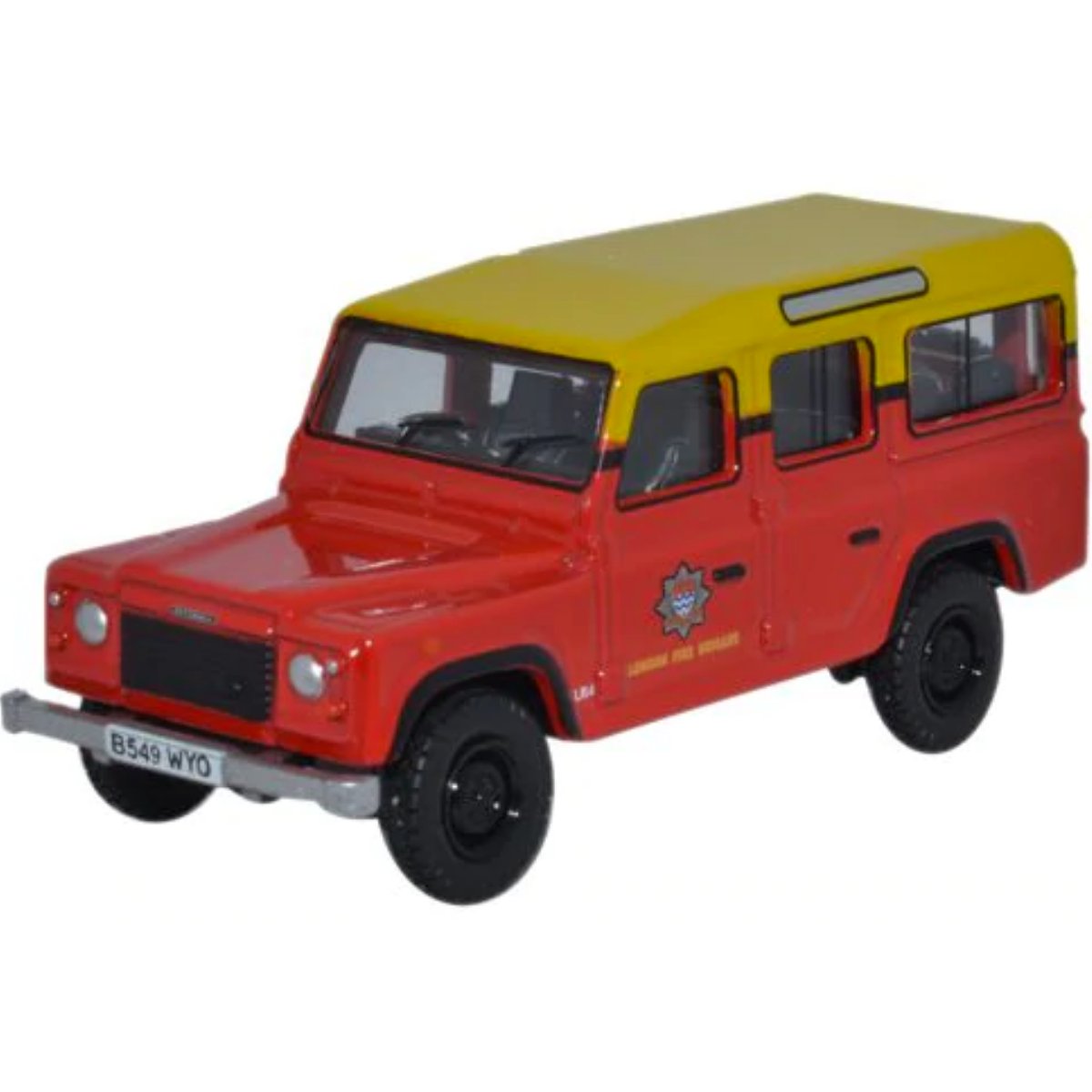 Oxford Diecast 76DEF011 Land Rover Defender Station Wagon LFB - 1:76 Scale Model