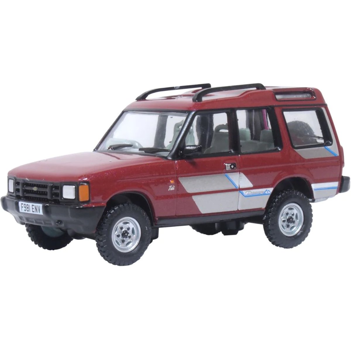 Oxford Diecast 76DS1001 Foxfire Land Rover Discovery 1 - 1:76 Scale Model