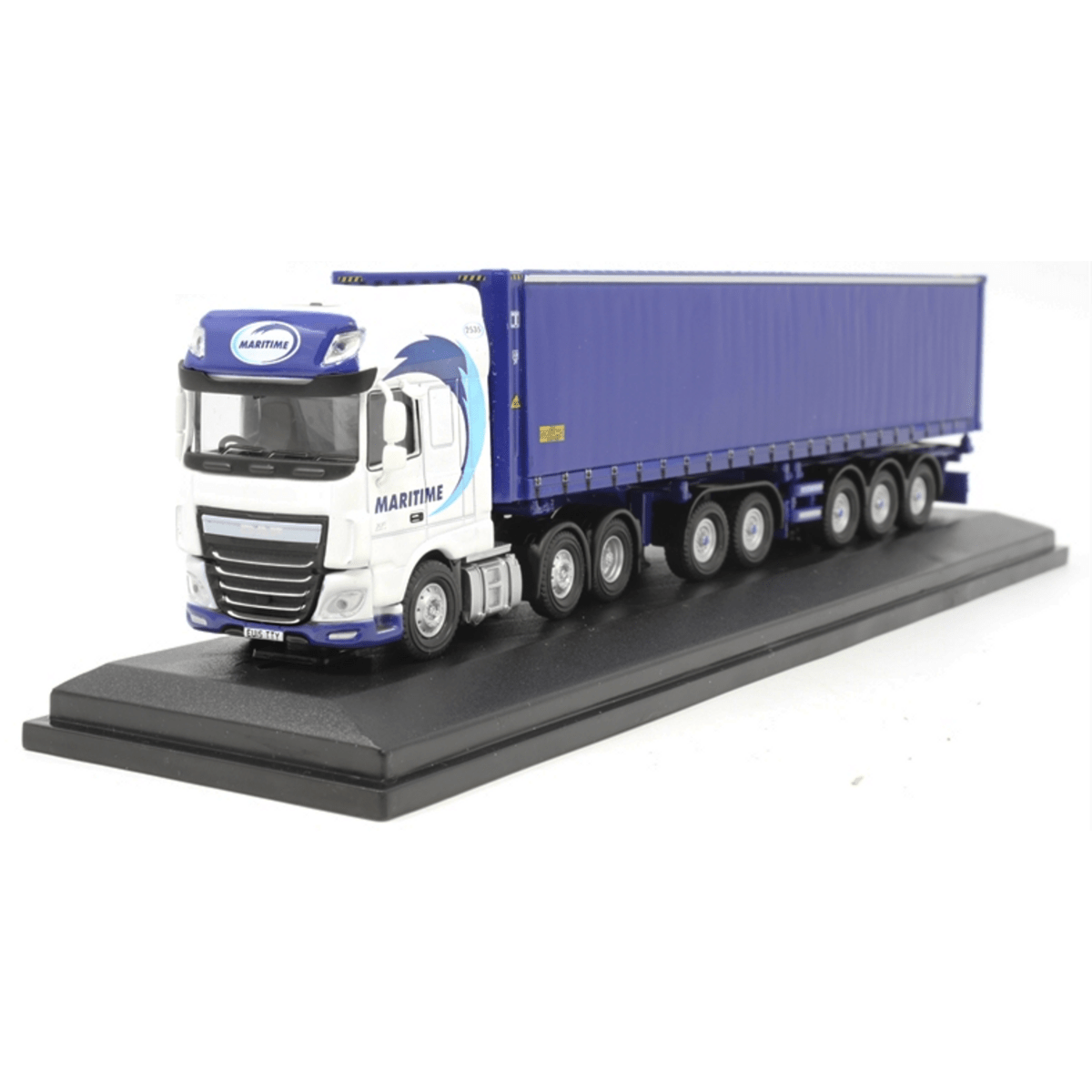 Oxford Diecast 76DXF001 DAF XF Euro 6 Combitrailer Container Maritime Transport - 1:76 Scale Model - Phillips Hobbies