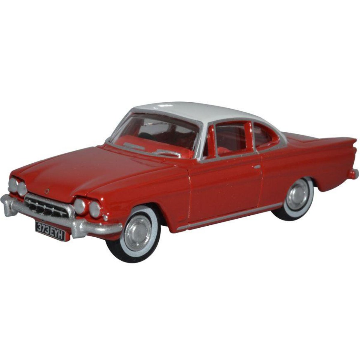 Oxford Diecast 76FCC003 Ford Consul Capri Monaco Red & White - Phillips Hobbies