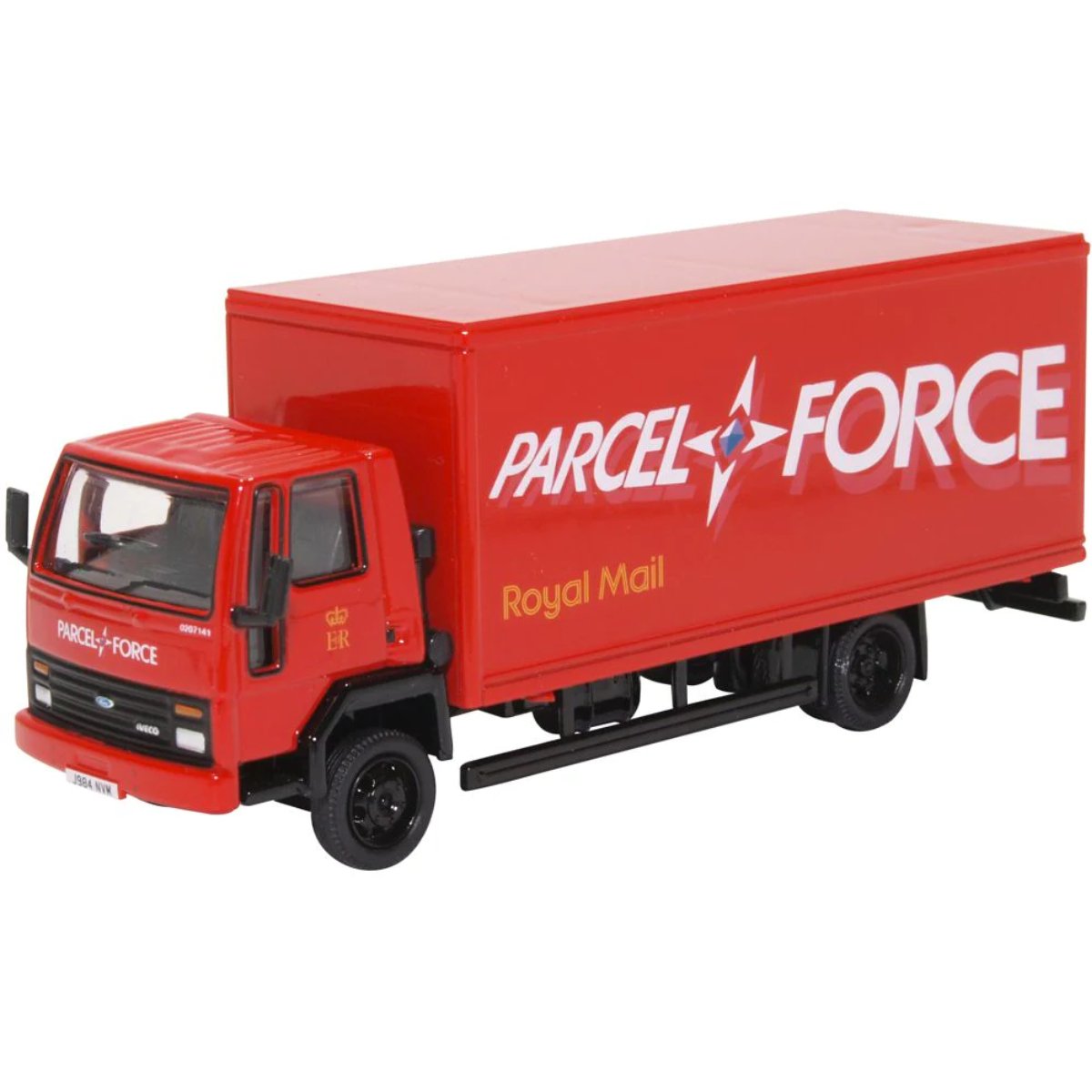 Oxford Diecast 76FCG005 Ford Cargo Box Van Parcelforce - Phillips Hobbies