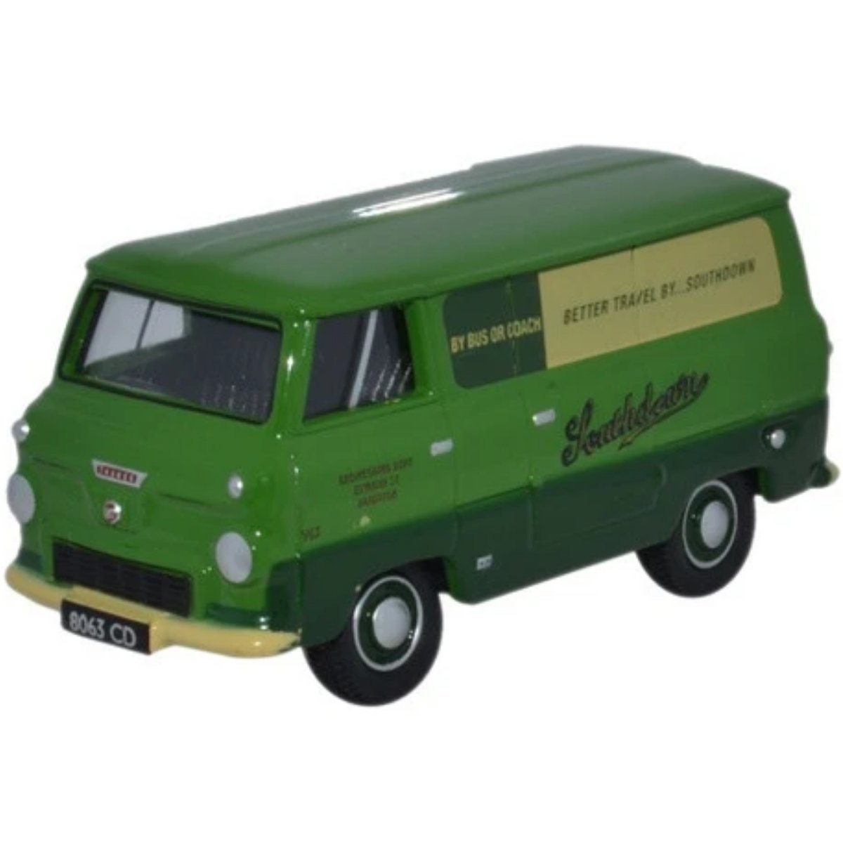Oxford Diecast 76FDE008 Ford 400E Van Southdown - Phillips Hobbies