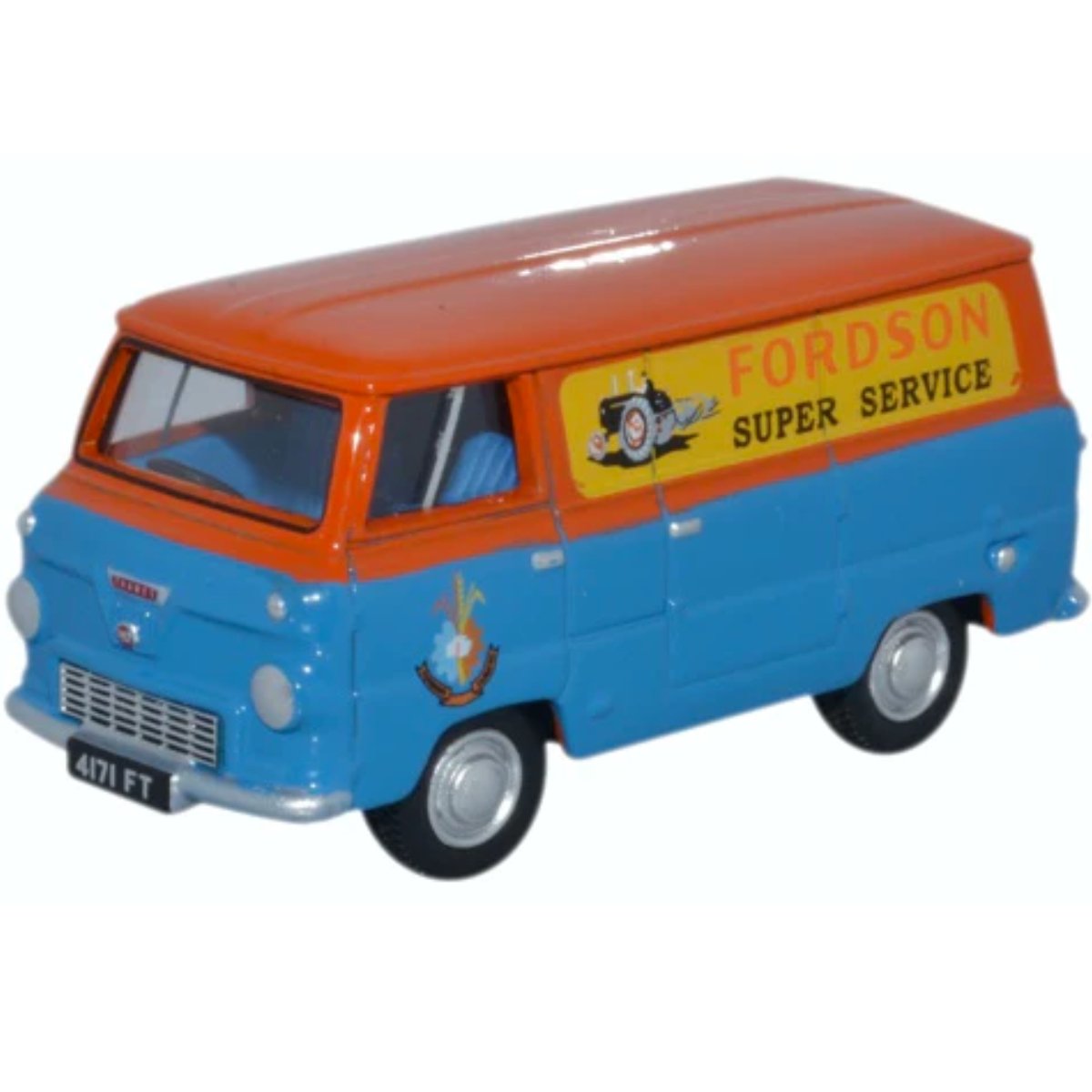 Oxford Diecast 76FDE011 Ford 400E Van Fordson Tractors - Phillips Hobbies