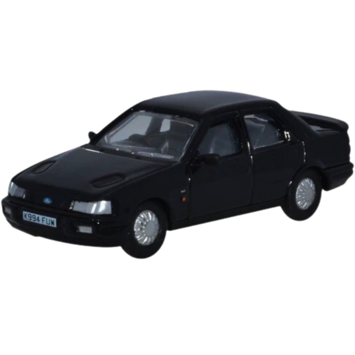 Oxford Diecast 76FS001 Ford Sierra Sapphire Ebony Black - Phillips Hobbies