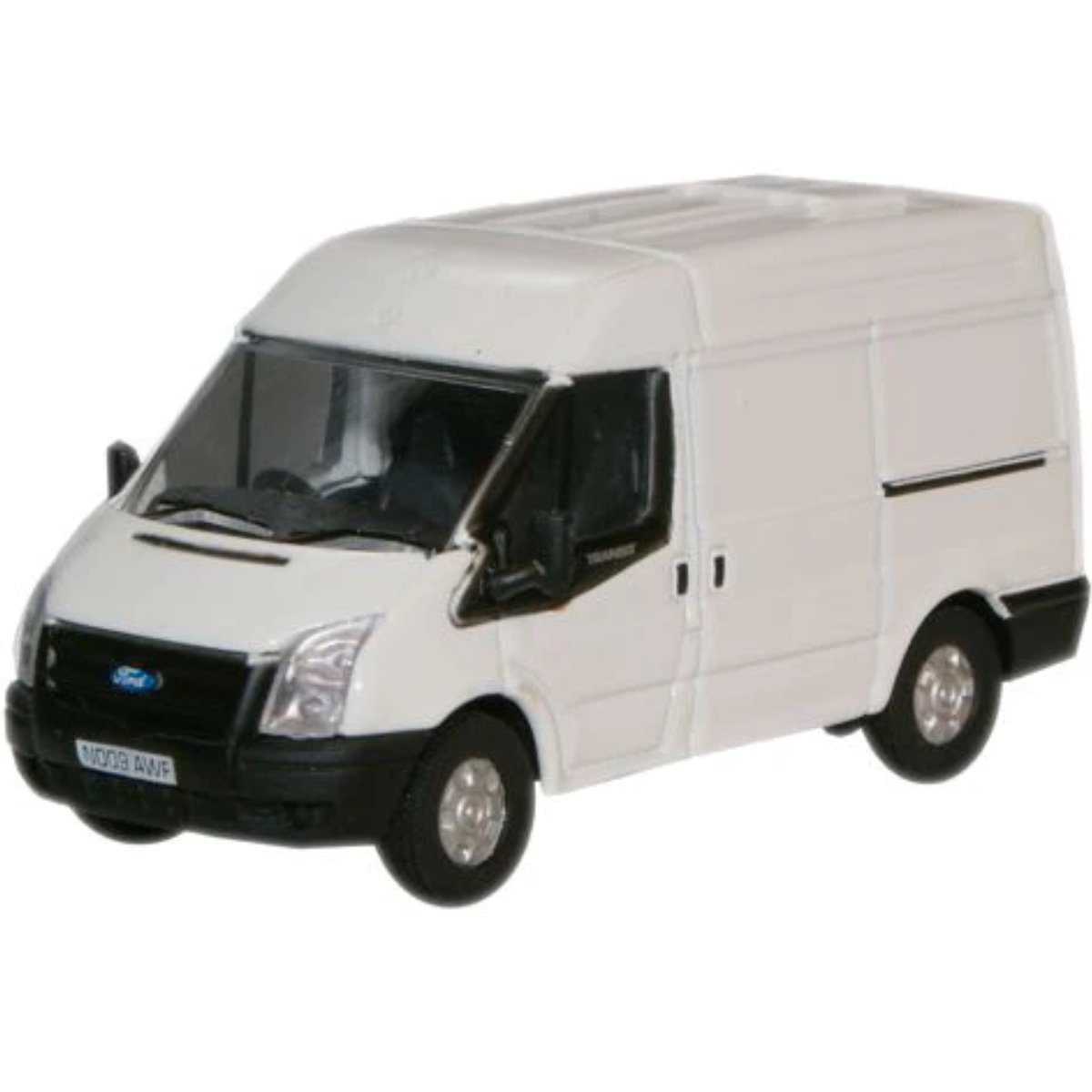 Oxford Diecast 76FT001 Frozen White New Ford Transit - Phillips Hobbies