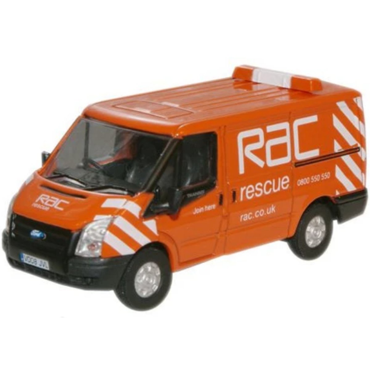 Oxford Diecast 76FT003 RAC New Ford Transit Van (L.Roof) - Phillips Hobbies