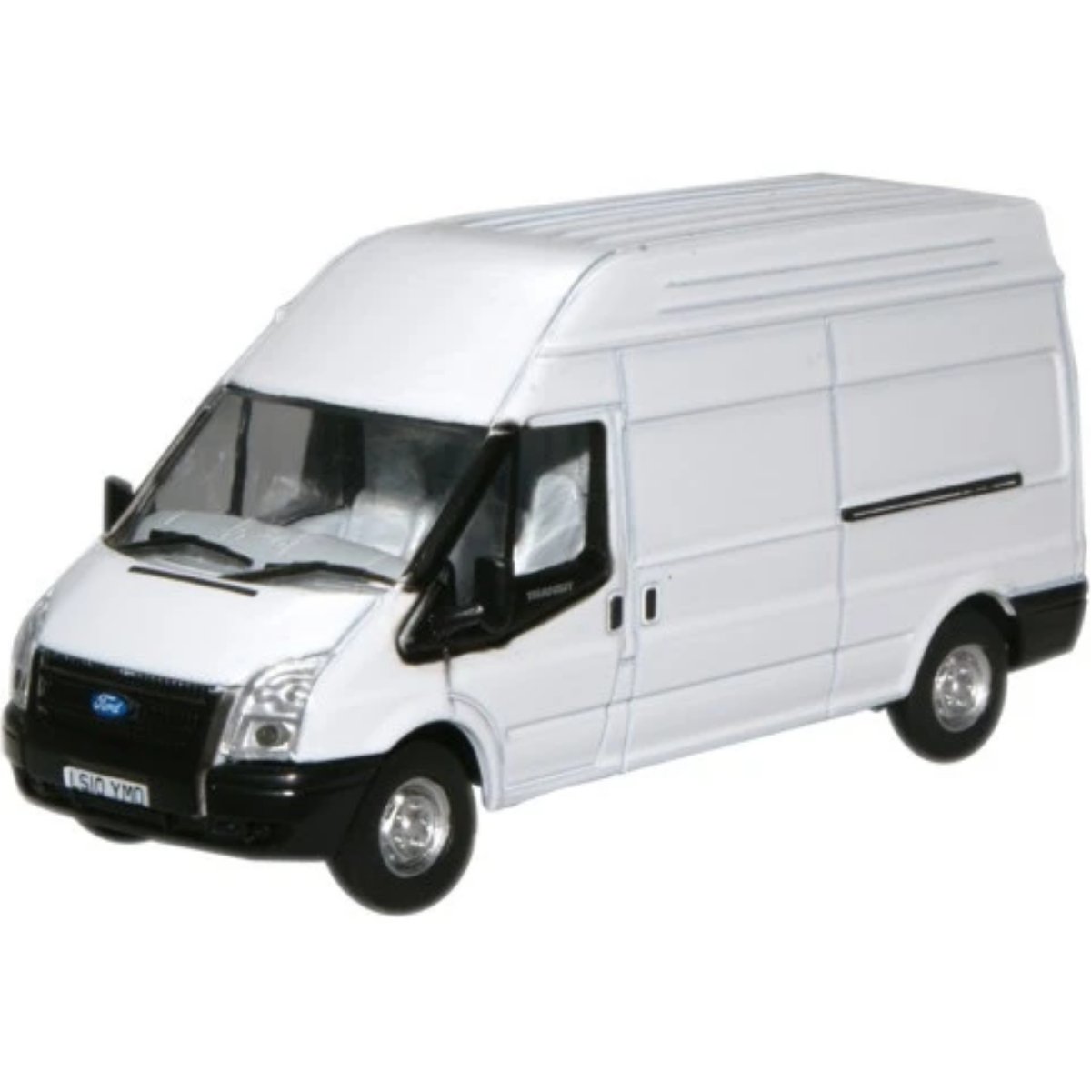 Oxford Diecast 76FT006 White Transit LWB High - Phillips Hobbies