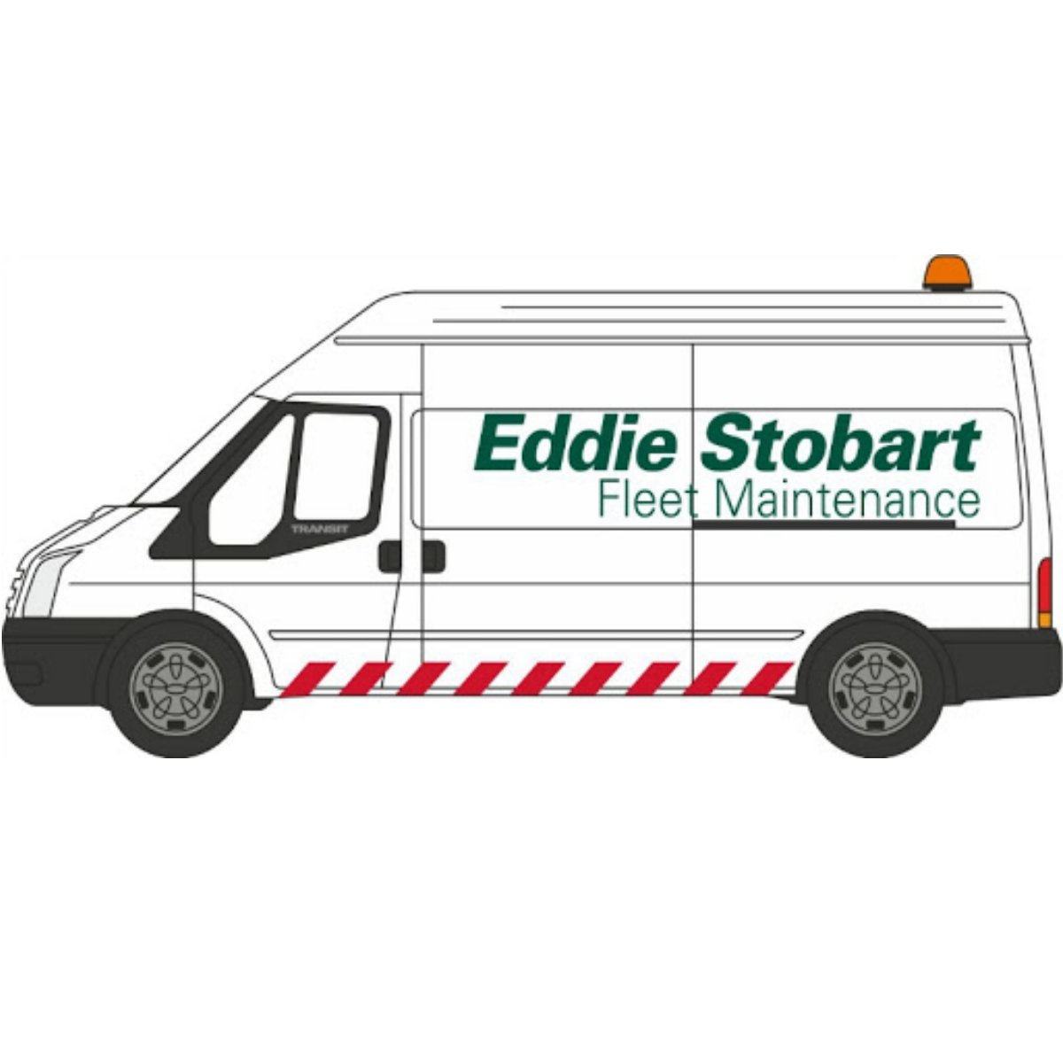 Oxford Diecast 76FT021 Ford Transit LWB High Stobart Fleet Maintenance - Phillips Hobbies