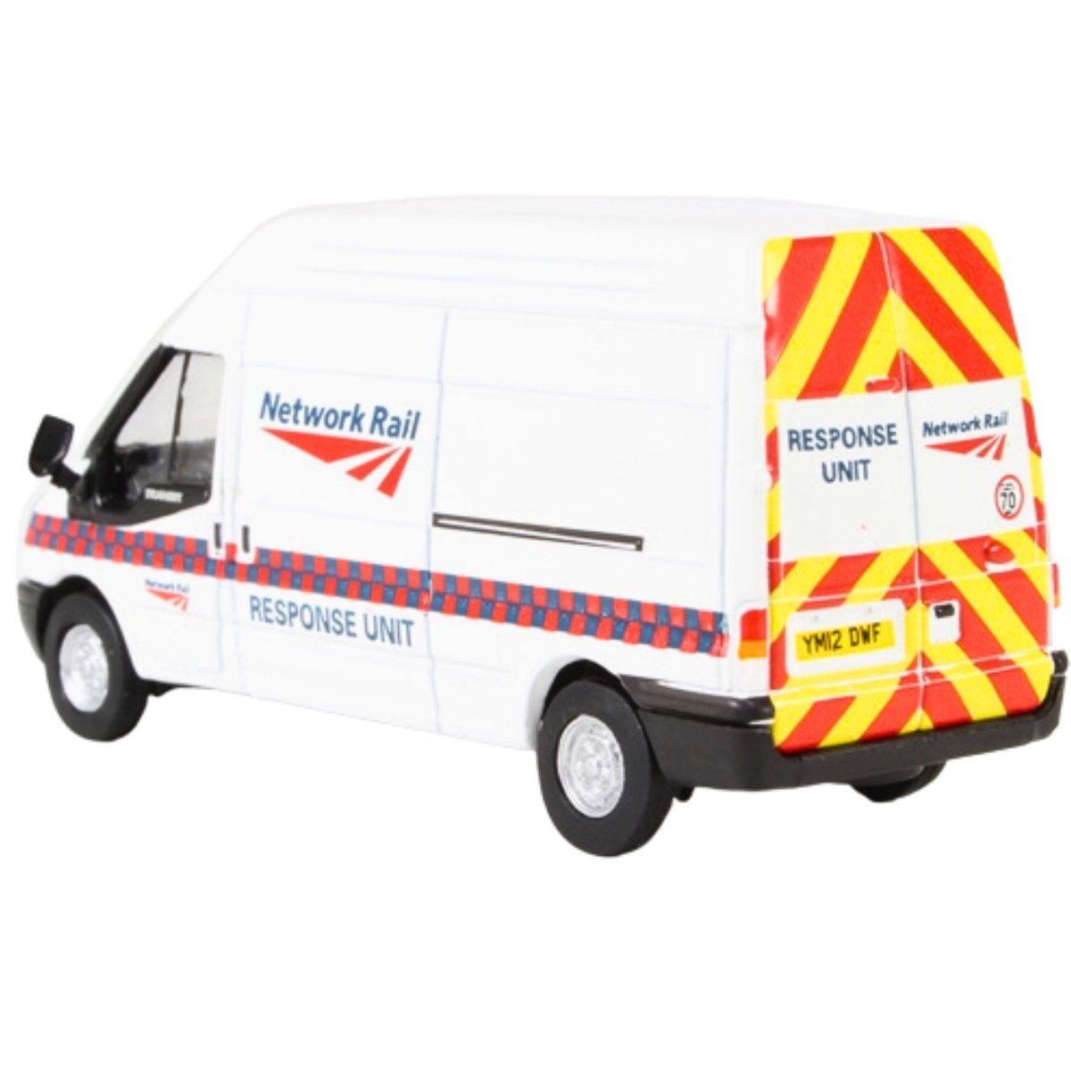 Oxford Diecast 76FT022 Ford Transit Network Rail Response Unit - 1:76 Scale Model - Phillips Hobbies