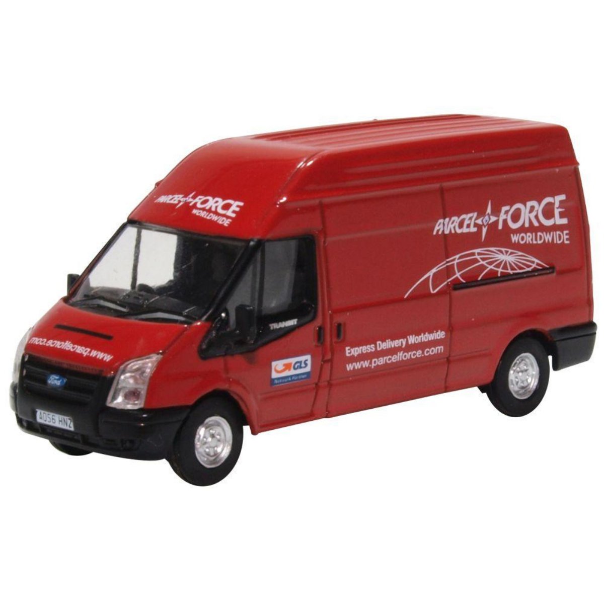 Oxford Diecast 76FT034 Ford Transit MK5 Parcelforce - Phillips Hobbies
