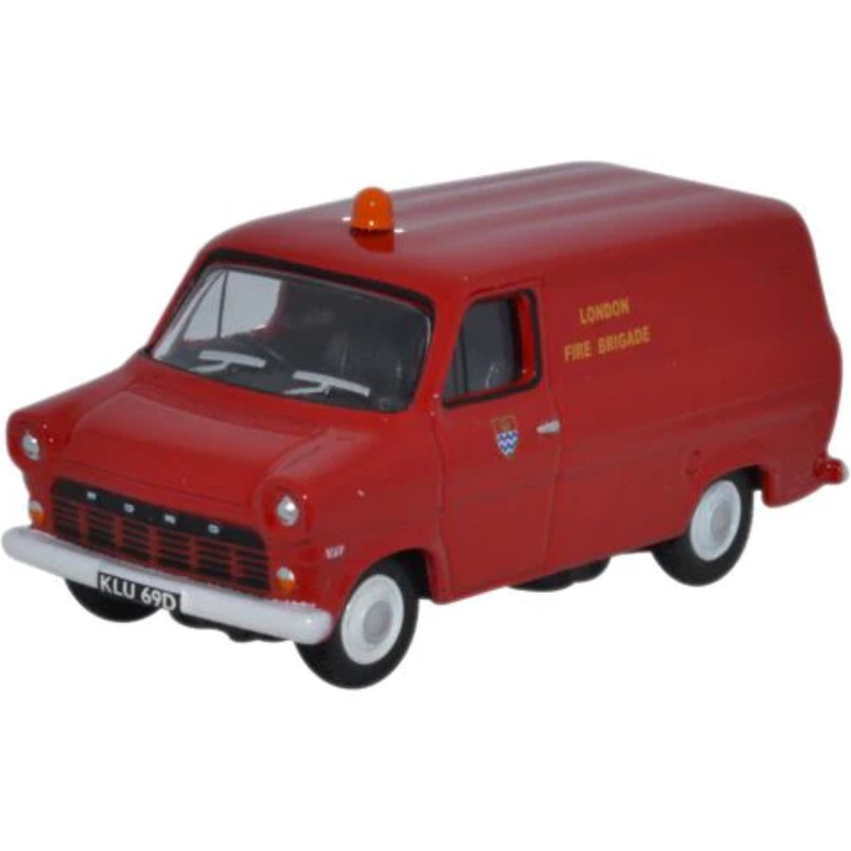 Oxford Diecast 76FT1003 Ford Transit MK1 London Fire Brigade - Phillips Hobbies