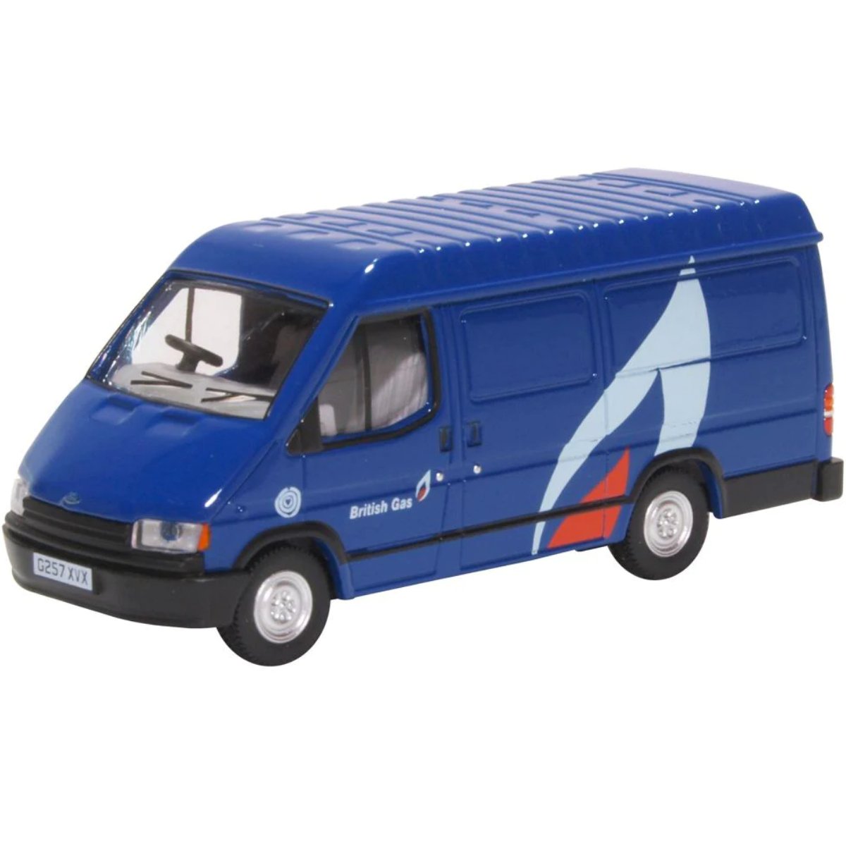 Oxford Diecast 76FT3008 Ford Transit MK3 British Gas - Phillips Hobbies